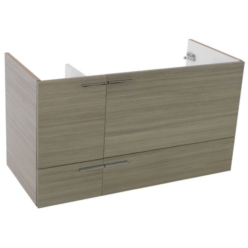 39 Inch Wall Mount Larch Canapa Bathroom Vanity Cabinet ACF L419LC